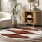 Nuloom Kali Shaggy Diamond Tassel Area Rug 6ft OZFG10A-R606 - alternate 1